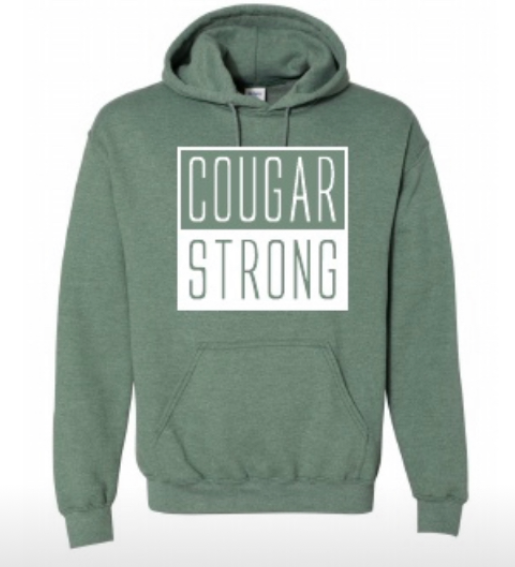 Adult Cougar Strong Hoodie