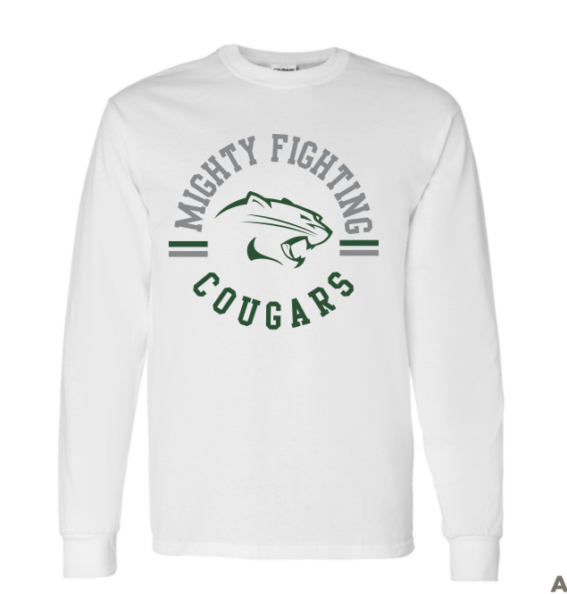 Adult Long Sleeve Mighty Fighting Cougars