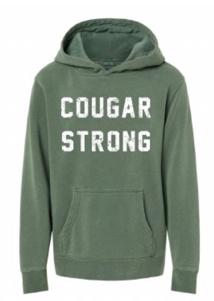 Youth Cougar Strong Hoodie