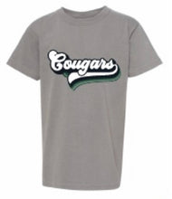 Load image into Gallery viewer, Youth &amp; Adult Cougars Cursive T-shirt
