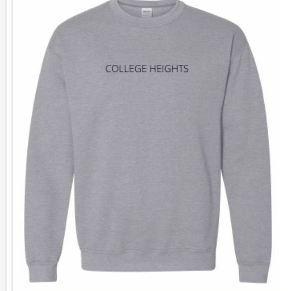 Youth & Adult Simple College Heights Sweatshirt